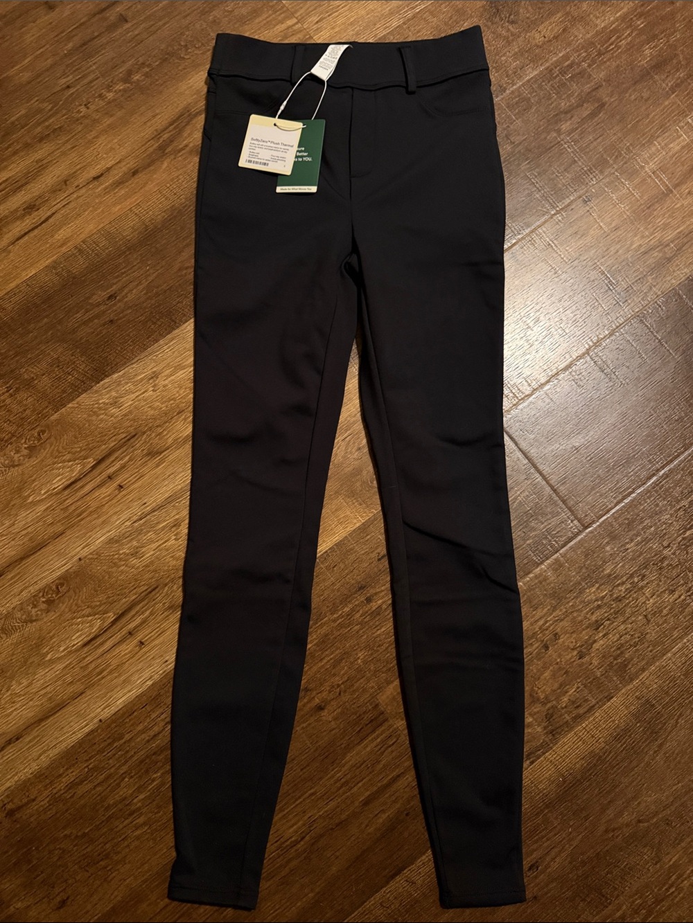 HALARA Black Skinny Ponte Pants